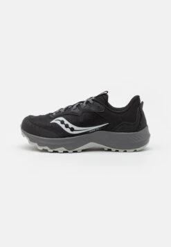 Saucony Aura Tr - Trail Hardloopschoenen - Black/Gravel