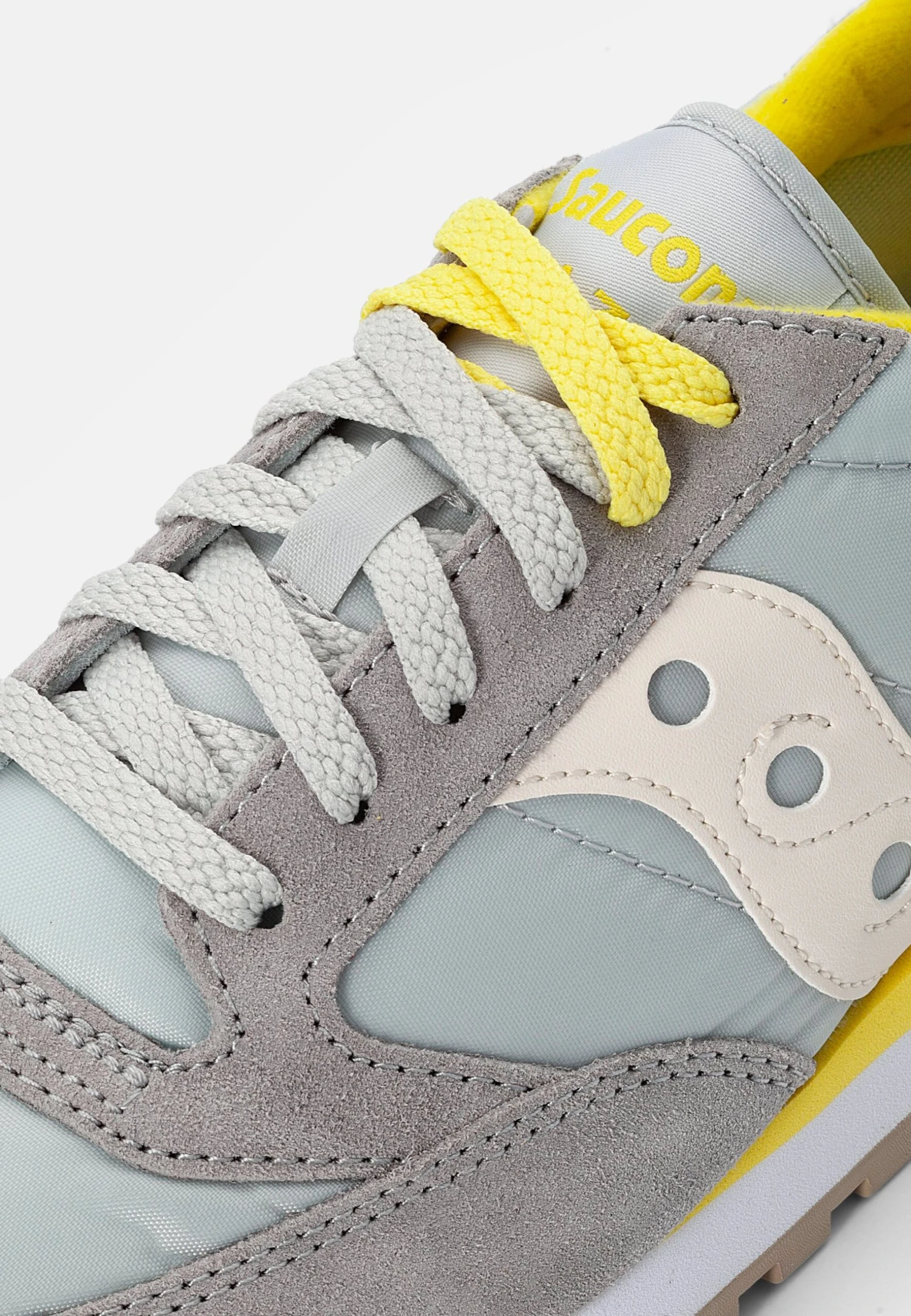 Saucony Jazz Original - Sneakers Laag - Light Gray/Yellow 8 Saucony Jazz Original - Sneakers Laag - Light Gray/Yellow - Afbeelding 6