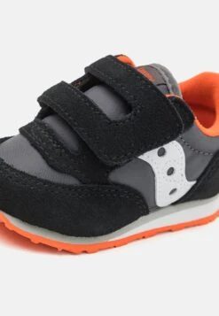 Saucony Baby Jazz Unisex - Sneakers Laag - Black/Grey/Orange -Saucony 1e18a44d4903433085e05e437c45fd24