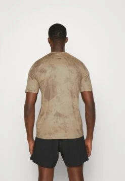 Saucony Explorer Short Sleeve - Sport T-Shirt - Pewter -Saucony 200de7bfea6f43d486afa4ecc1999531