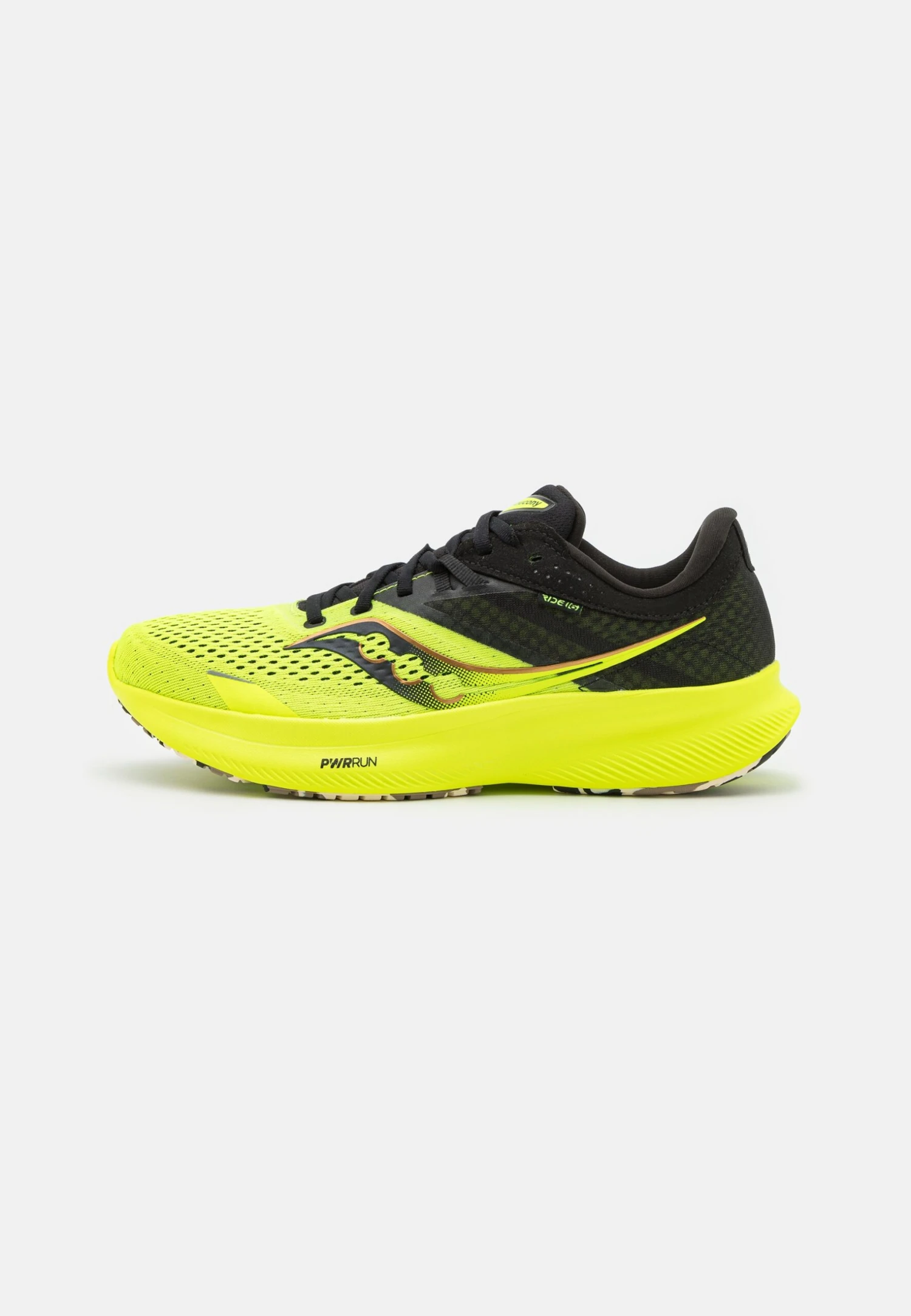 Saucony Ride 16 - Hardloopschoenen Neutraal - Citron/Black 3 Saucony Ride 16 - Hardloopschoenen Neutraal - Citron/Black