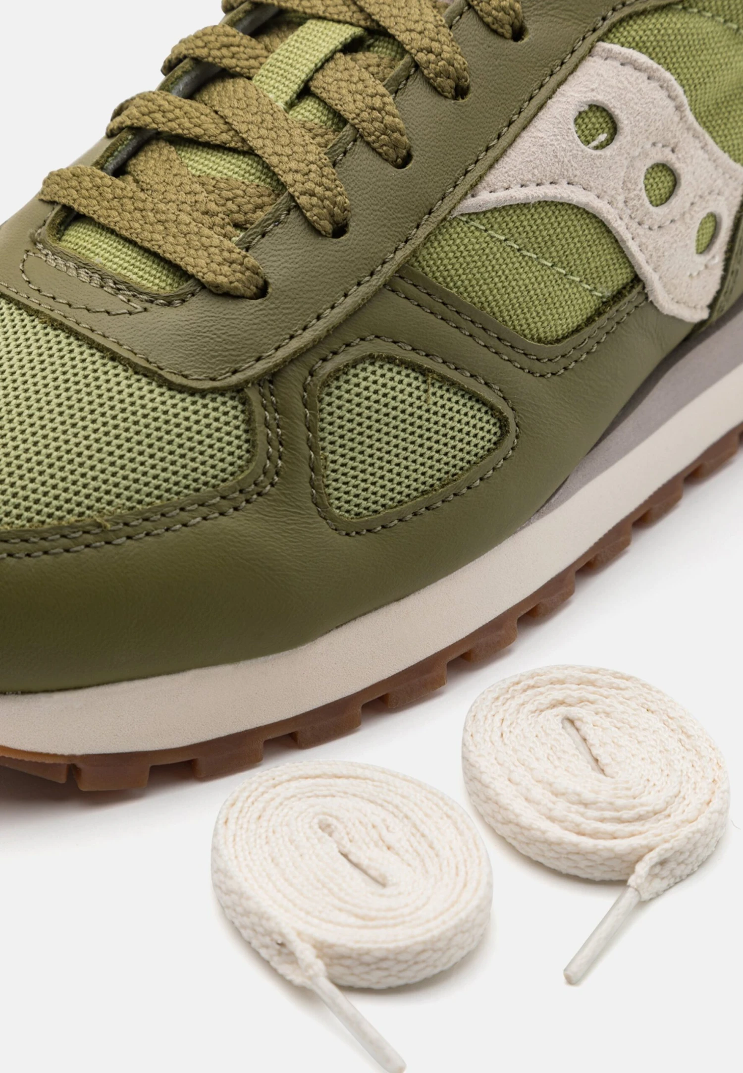 Saucony Shadow Original - Sneakers Laag - Olive/White 8 Saucony Shadow Original - Sneakers Laag - Olive/White - Afbeelding 6