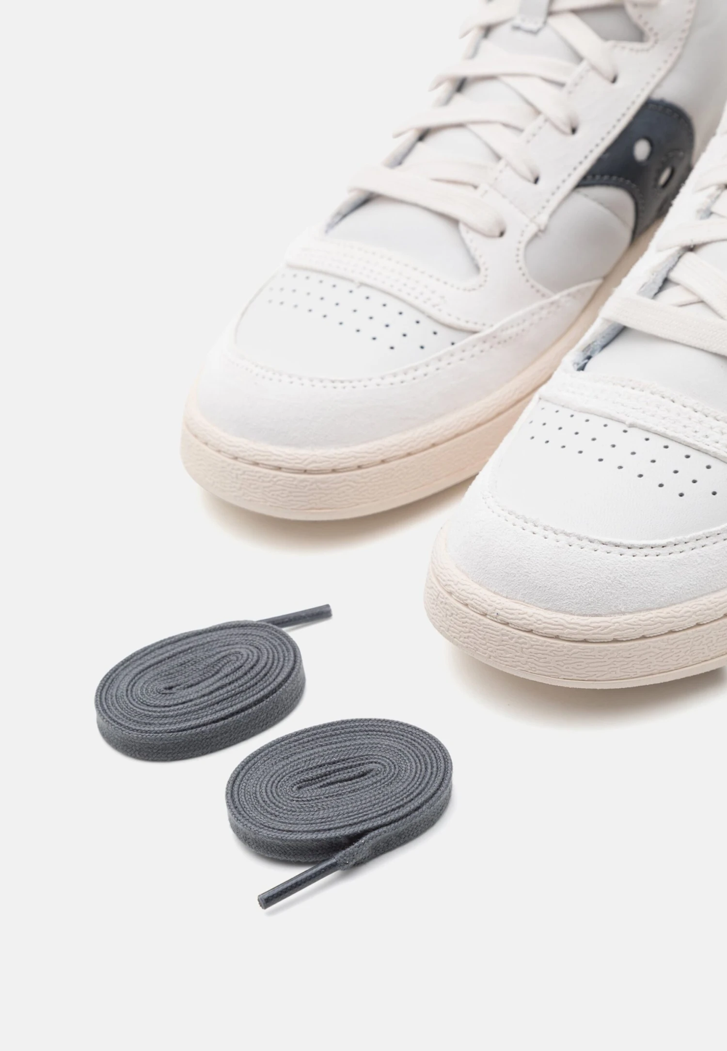 Saucony Jazz Court Mid Unisex - Sneakers Hoog - White/Navy 8 Saucony Jazz Court Mid Unisex - Sneakers Hoog - White/Navy - Afbeelding 6