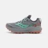 Saucony Xodus Ultra 2 - Trail Hardloopschoenen - Fossil/Soot