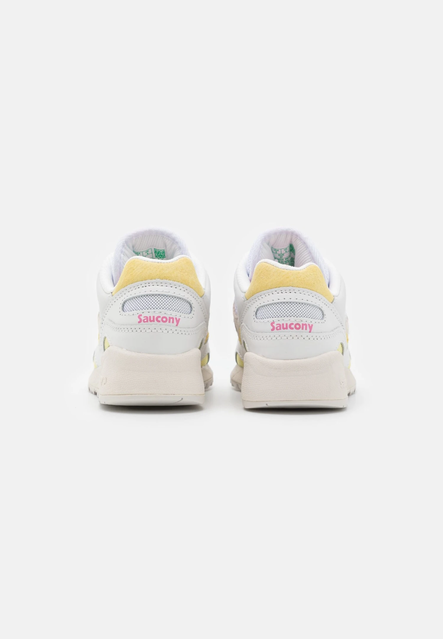 Saucony Shadow - Sneakers Laag - White/Yellow 6 Saucony Shadow - Sneakers Laag - White/Yellow - Afbeelding 4