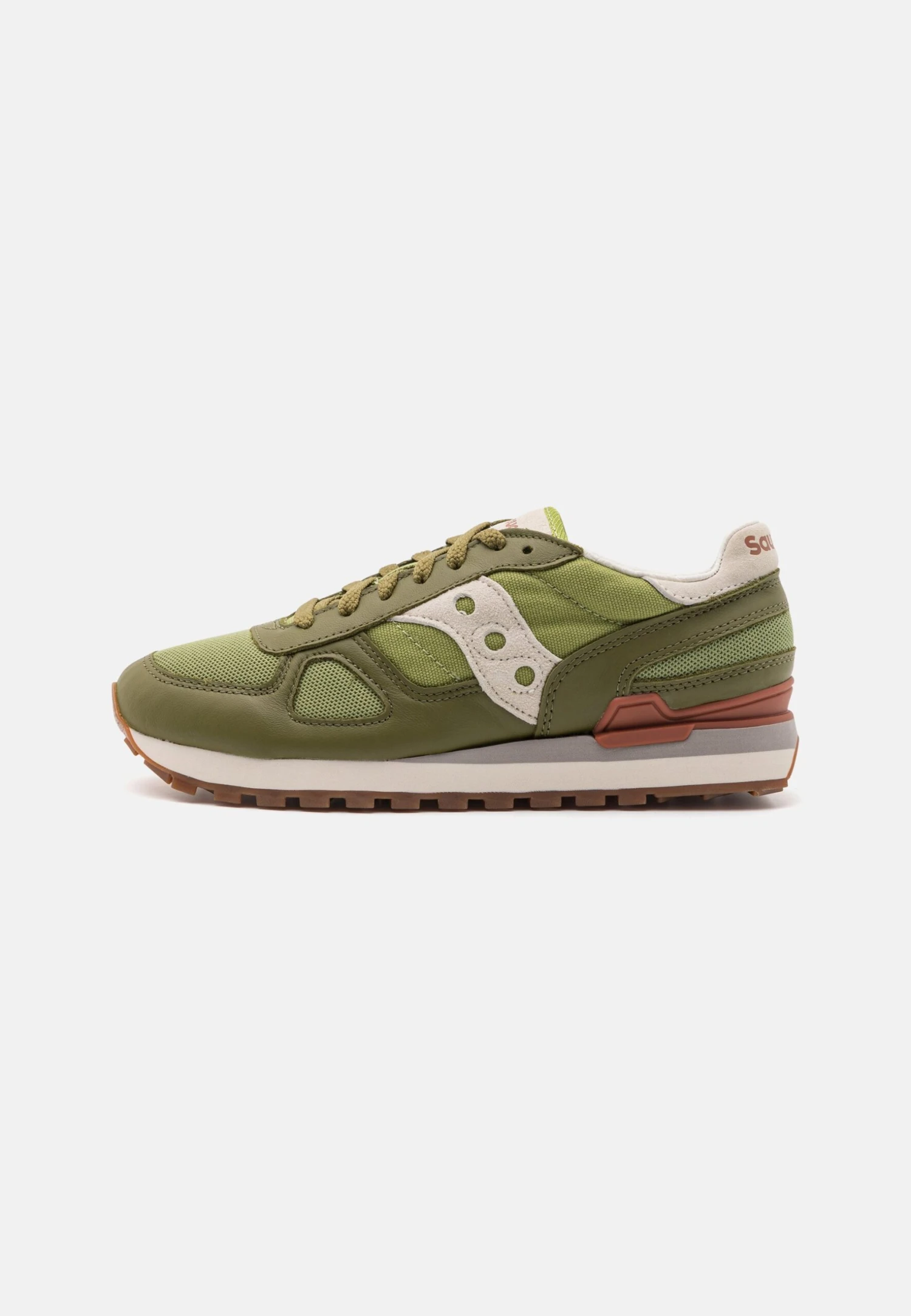 Saucony Shadow Original - Sneakers Laag - Olive/White 3 Saucony Shadow Original - Sneakers Laag - Olive/White