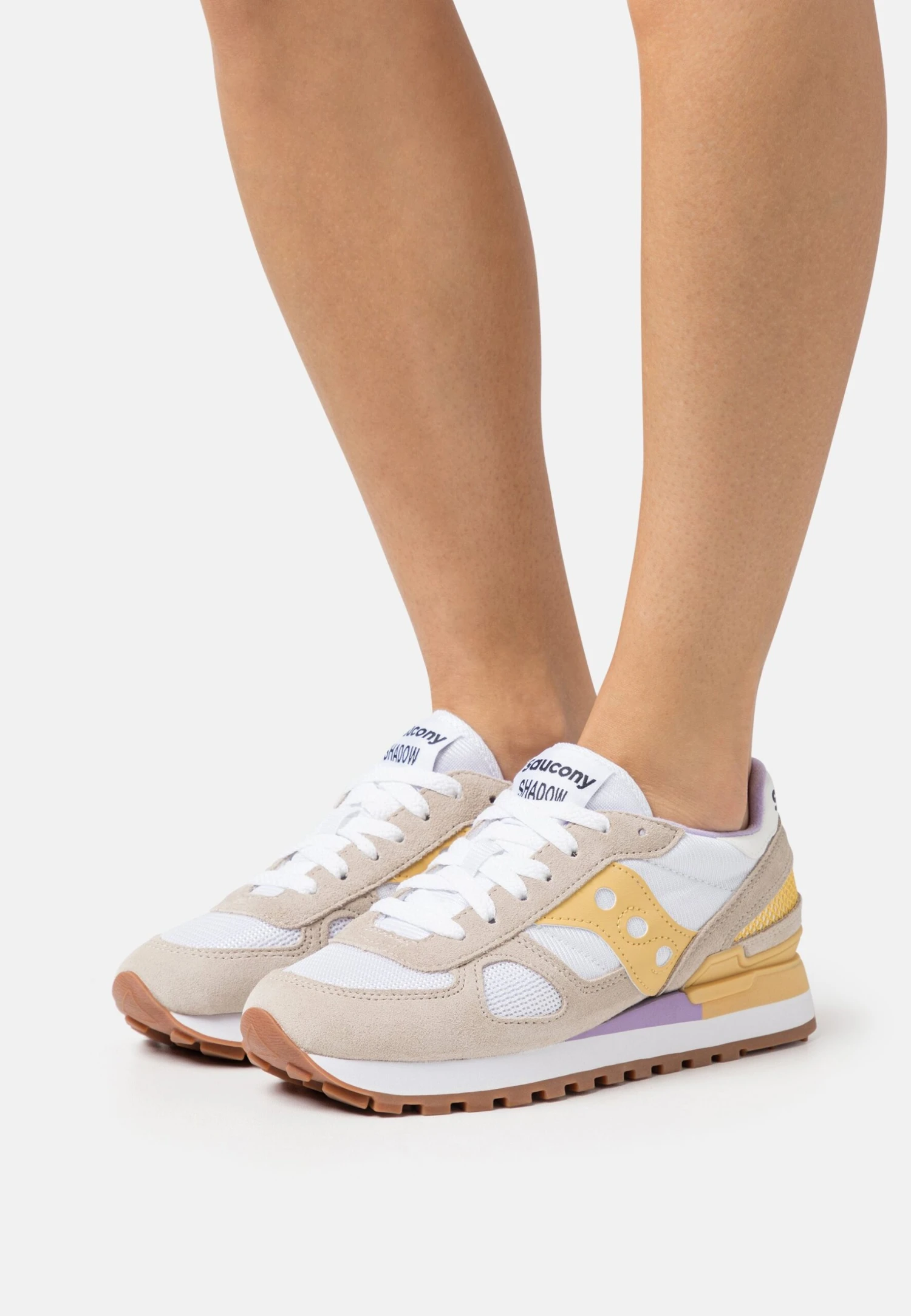 Saucony Shadow Original - Sneakers Laag - White/Yellow 3 Saucony Shadow Original - Sneakers Laag - White/Yellow
