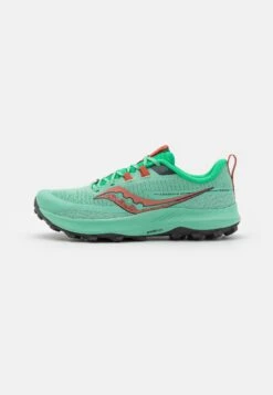 Saucony Peregrine 13 - Trail Hardloopschoenen - Sprig/Canopy