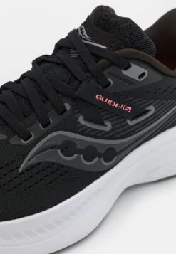 Saucony Guide 16 - Stabiliteit Hardloopschoenen - Black/White -Saucony 843b1004970e485291d2426cd358c14e
