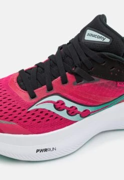Saucony Ride 16 - Hardloopschoenen Neutraal - Rose/Black -Saucony 90aff64f0646426c967694f1f4c9c658