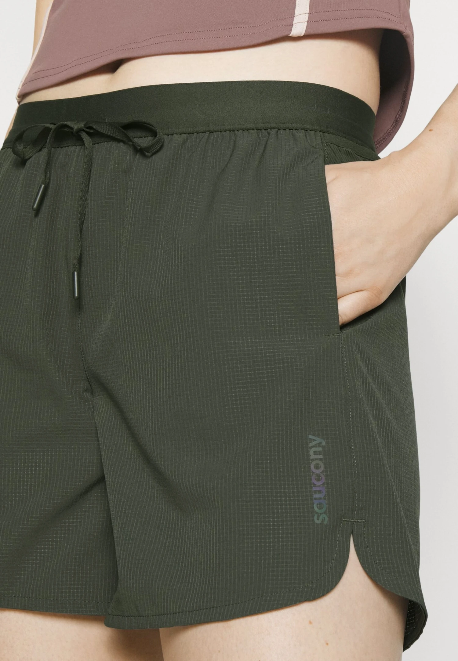 Saucony Explorer Short - Korte Broeken - Climbing Ivy 6 Saucony Explorer Short - Korte Broeken - Climbing Ivy - Afbeelding 4