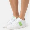 Saucony Jazz Court - Sneakers Laag - White/Green -Saucony 94f5db075f434b97baaf535dc738ed41