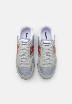 Saucony Shadow Original - Sneakers Laag - Grey/Red -Saucony 9612b6c450bc46ed83d60cee3eb228c0