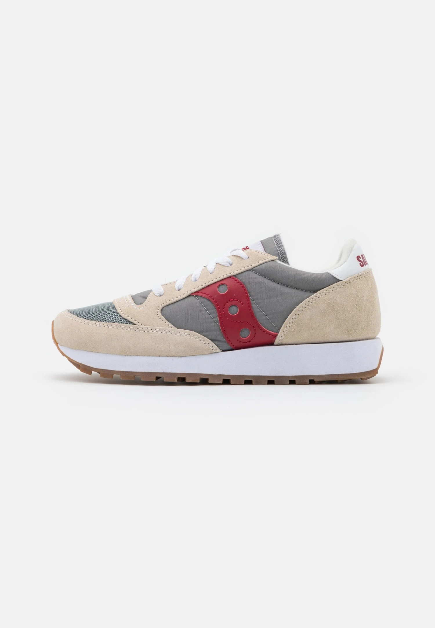 Saucony Jazz Vintage - Sneakers Laag - Marshmallow/Grey/Red 4 Saucony Jazz Vintage - Sneakers Laag - Marshmallow/Grey/Red - Afbeelding 2
