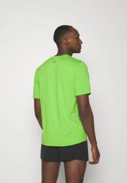 Saucony Explorer Short Sleeve - Sport T-Shirt - Invader Heather -Saucony 98b9faffb2ae4390b4370a335aab055c