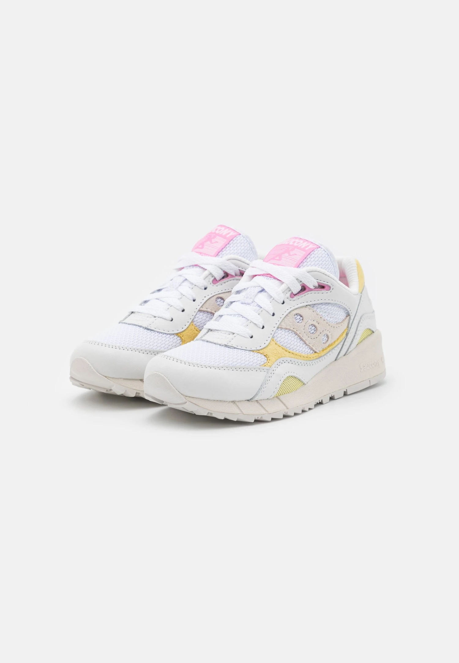 Saucony Shadow - Sneakers Laag - White/Yellow 5 Saucony Shadow - Sneakers Laag - White/Yellow - Afbeelding 3