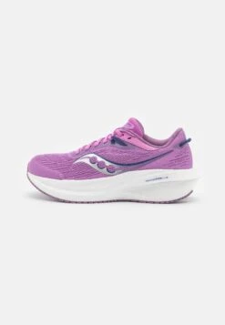 Saucony Triumph 21 - Hardloopschoenen Neutraal - Grape/Indigo