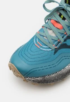 Saucony Endorphin Trail Mid - Trail Hardloopschoenen - Slate/Coral -Saucony 9e704b186ddb4c5ca0d4b6c4a7be4754