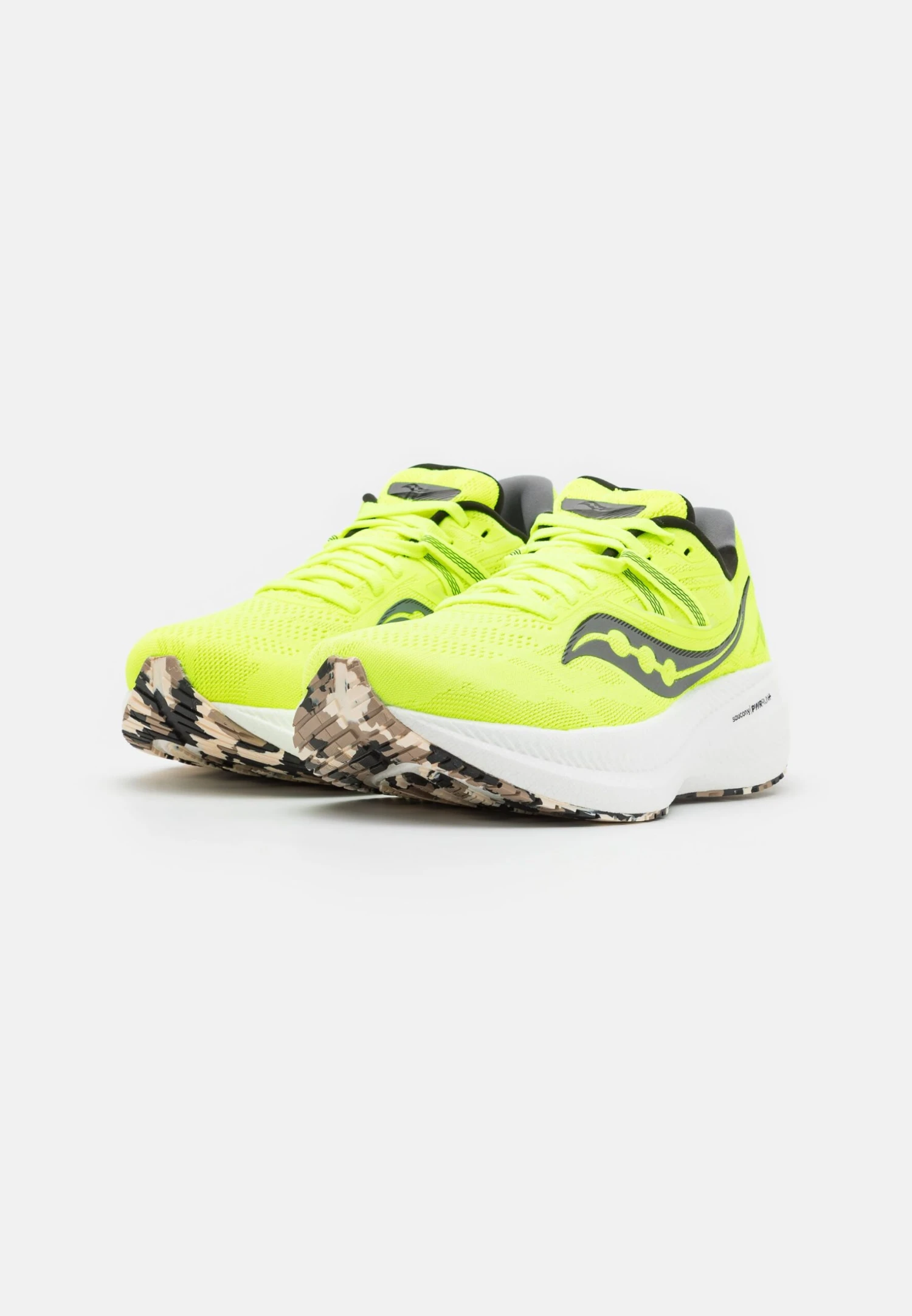 Saucony Triumph 20 - Hardloopschoenen Neutraal - Citron/Black 4 Saucony Triumph 20 - Hardloopschoenen Neutraal - Citron/Black - Afbeelding 2