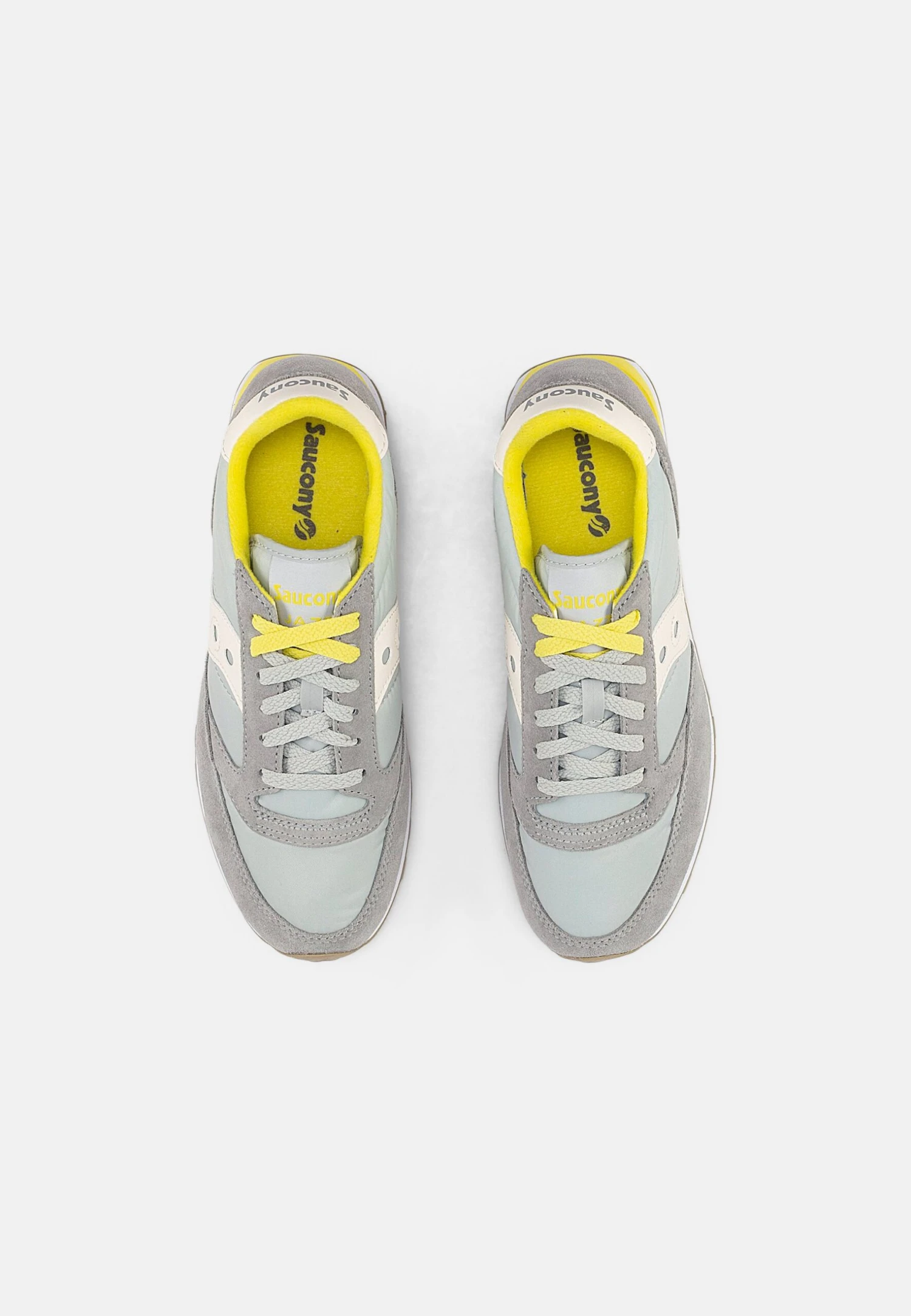 Saucony Jazz Original - Sneakers Laag - Light Gray/Yellow 6 Saucony Jazz Original - Sneakers Laag - Light Gray/Yellow - Afbeelding 4