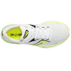 Saucony Ride 16 Hardloopschoenen - White/slime -Saucony aucony ride 16 running shoes white slime 1 1499836