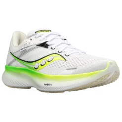 Saucony Ride 16 Hardloopschoenen - White/slime -Saucony aucony ride 16 running shoes white slime 5 1499835