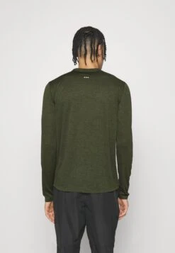 Saucony Stopwatch Long Sleeve - Sport T-Shirt - Climbing Ivy Heather 10 Saucony Stopwatch Long Sleeve - Sport T-Shirt - Climbing Ivy Heather -Saucony b2bb1069a7434636af6f3af0f4d6a261