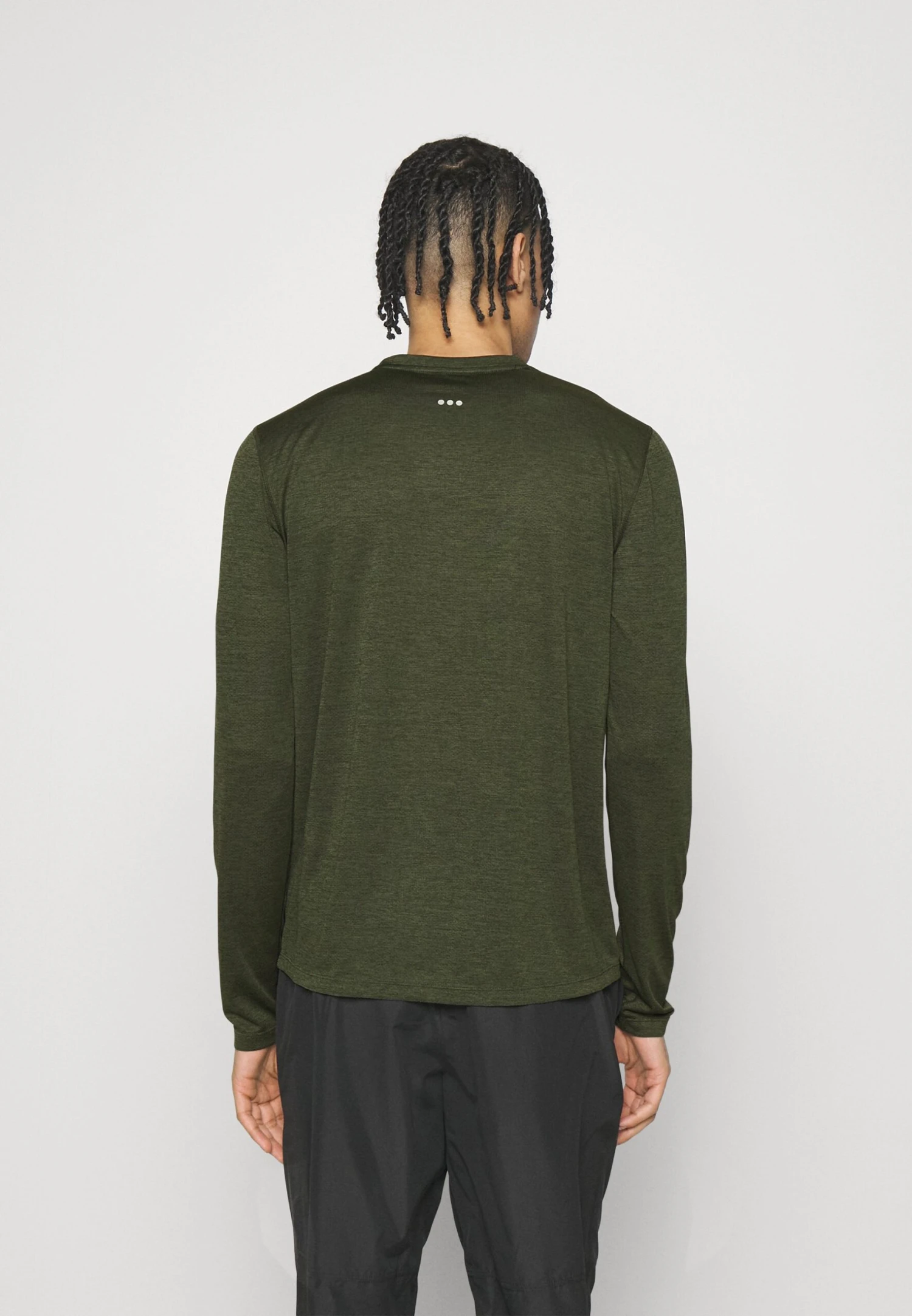 Saucony Stopwatch Long Sleeve - Sport T-Shirt - Climbing Ivy Heather 5 Saucony Stopwatch Long Sleeve - Sport T-Shirt - Climbing Ivy Heather - Afbeelding 3