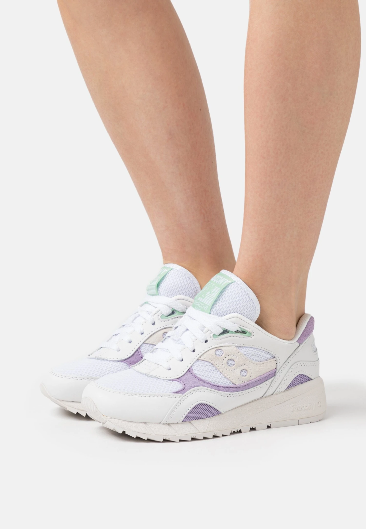 Saucony Shadow - Sneakers Laag - White/Purple 3 Saucony Shadow - Sneakers Laag - White/Purple