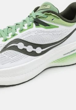 Saucony Triumph 21 - Hardloopschoenen Neutraal - White/Umbra -Saucony be34ce52a69f44edbe71da7209904bd3