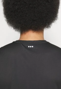 Saucony Stopwatch Short Sleeve - Sport T-Shirt - Black -Saucony cb7d5f341777453d8aa984a33a163094