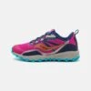 Saucony Peregrine 12 Shield Unisex - Sportieve Wandelschoenen - Navy/Pink/Turquise -Saucony cea177c8a20c41788d09321c459679a1