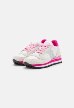 Saucony Wolverine Europe - Sneakers Laag - White/Grey/Pink -Saucony da325bb2b4a54585922ab8af8b55da9e