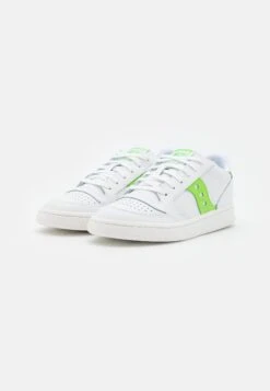 Saucony Jazz Court - Sneakers Laag - White/Green -Saucony da61ef9c0b584d6ab06f776e20a3088e
