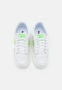 Saucony Jazz Court - Sneakers Laag - White/Green -Saucony e29966bbfba24fa982d0cfedcda7280a