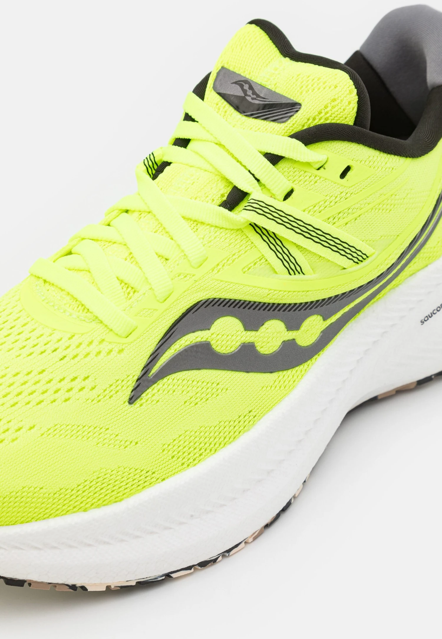 Saucony Triumph 20 - Hardloopschoenen Neutraal - Citron/Black 8 Saucony Triumph 20 - Hardloopschoenen Neutraal - Citron/Black - Afbeelding 6