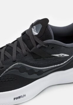 Saucony Ride 15 - Hardloopschoenen Neutraal - Black/White -Saucony f4ddc4aebab74971b1d9c39ce187cf2c