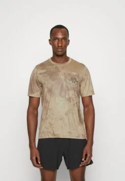 Saucony Explorer Short Sleeve - Sport T-Shirt - Pewter