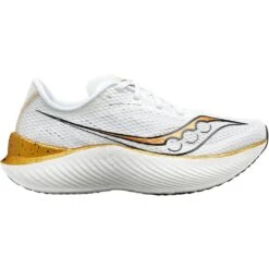 Saucony Endorphin Pro 3 Dames Hardloopschoenen - White/gold