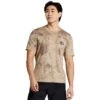 Saucony Shirt Met Korte Mouwen - Explorer - Pewter Tie Dye Print -Saucony saucony explorer short sleeve shirt pewter tie dye print 1 1451868