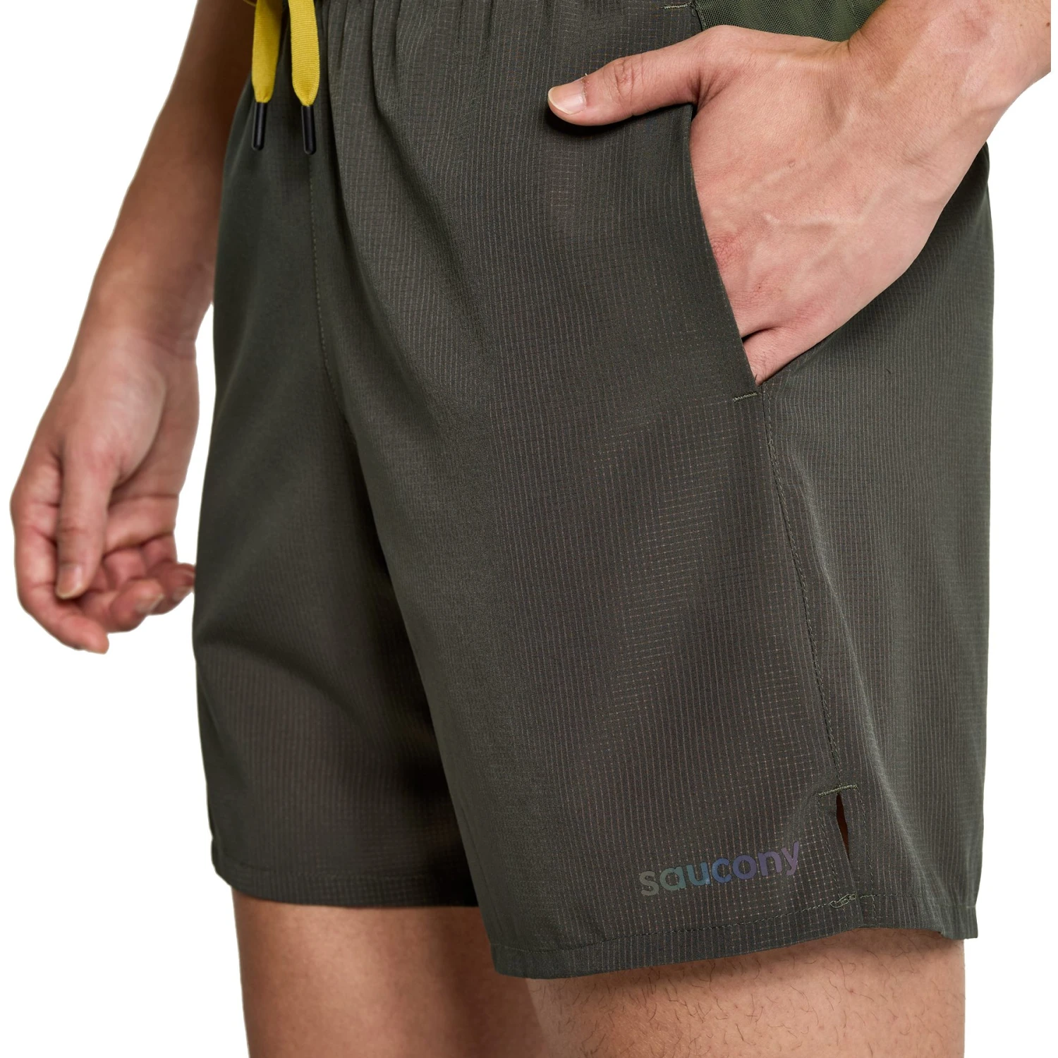 Saucony E. Utility 6" Shorts - Climbing Ivy 10 Saucony E. Utility 6" Shorts - Climbing Ivy - Afbeelding 8