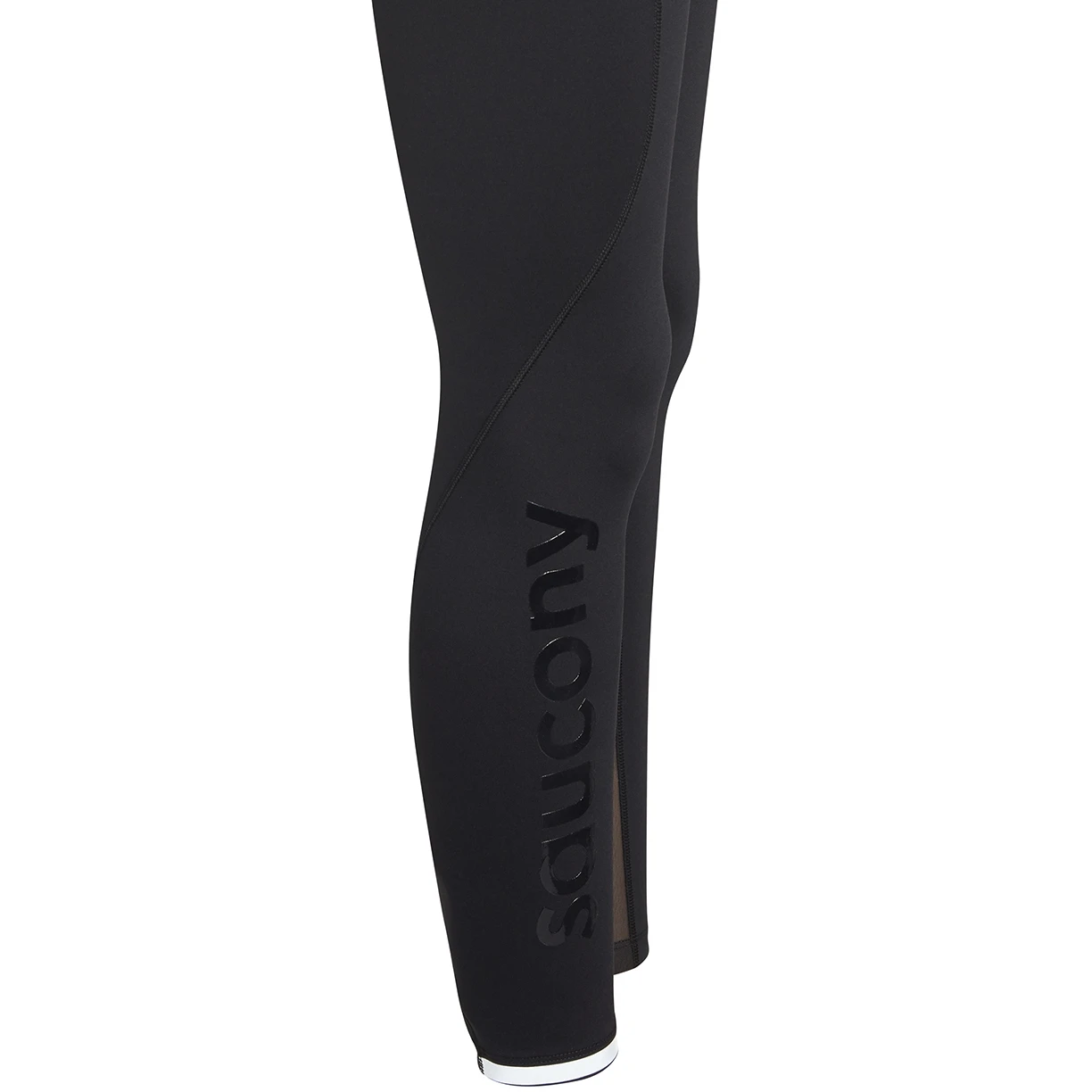 Saucony Women's Fortify High Rise 7/8 Tight - Black 4 Saucony Women's Fortify High Rise 7/8 Tight - Black - Afbeelding 2