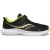 Saucony Kinvara 13 A/C Boy's Running Shoes - Black/lime -Saucony saucony kinvara 13 a c boy s running shoes black lime 2 1126810
