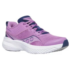 Saucony Kinvara 14 Ltt Meisjes Hardloopschoenen - Grape/indigo -Saucony saucony kinvara 14 ltt shoes girls grape indigo 2 1499028