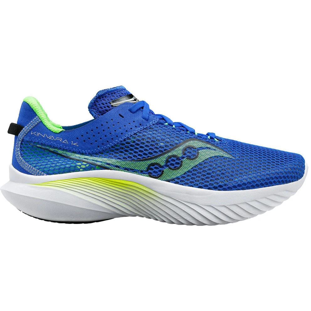 Saucony Kinvara 14 Hardloopschoenen - Superblue/slime 3 Saucony Kinvara 14 Hardloopschoenen - Superblue/slime