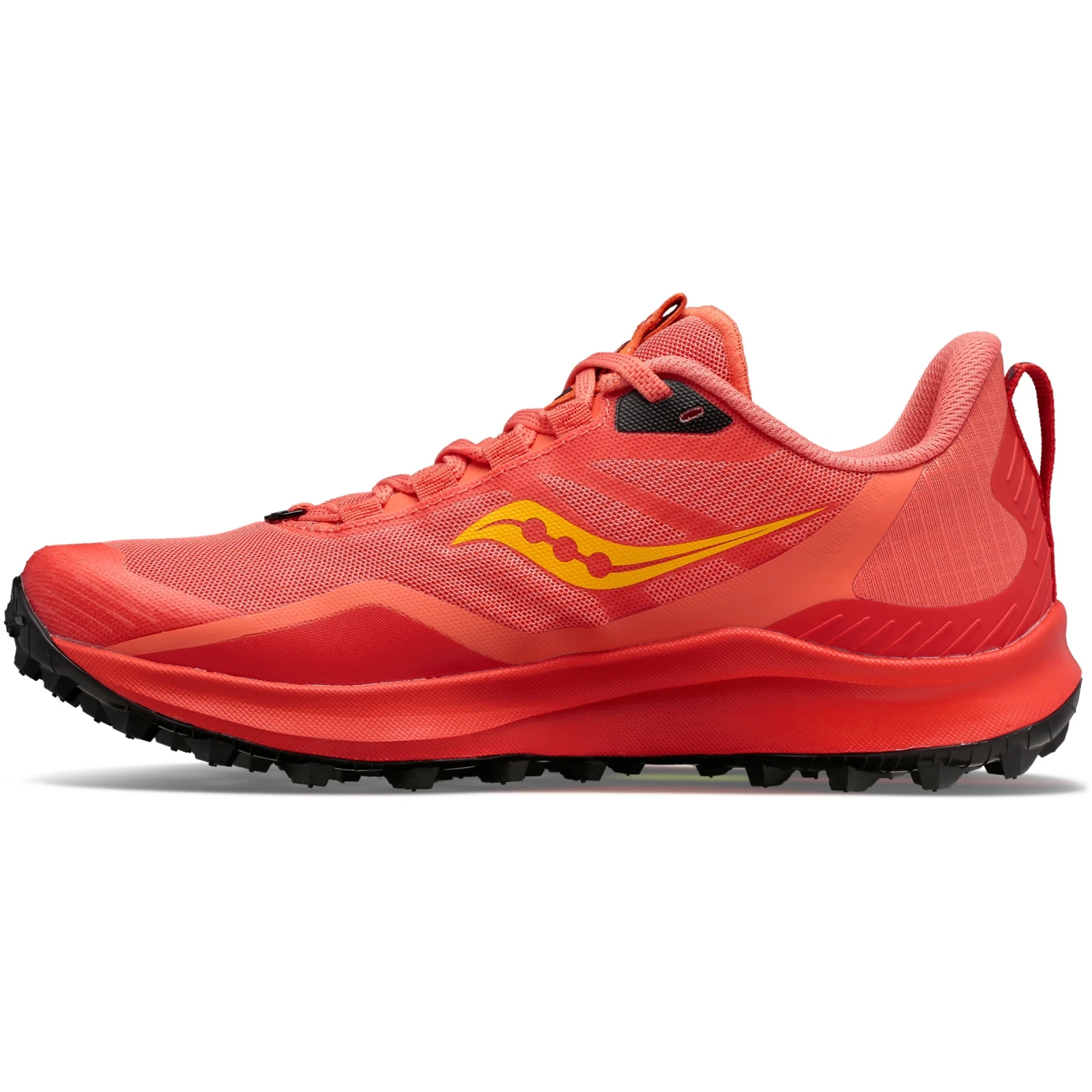 Saucony Peregrine 12 Women Trail Shoe - Coral/redrock 5 Saucony Peregrine 12 Women Trail Shoe - Coral/redrock - Afbeelding 3