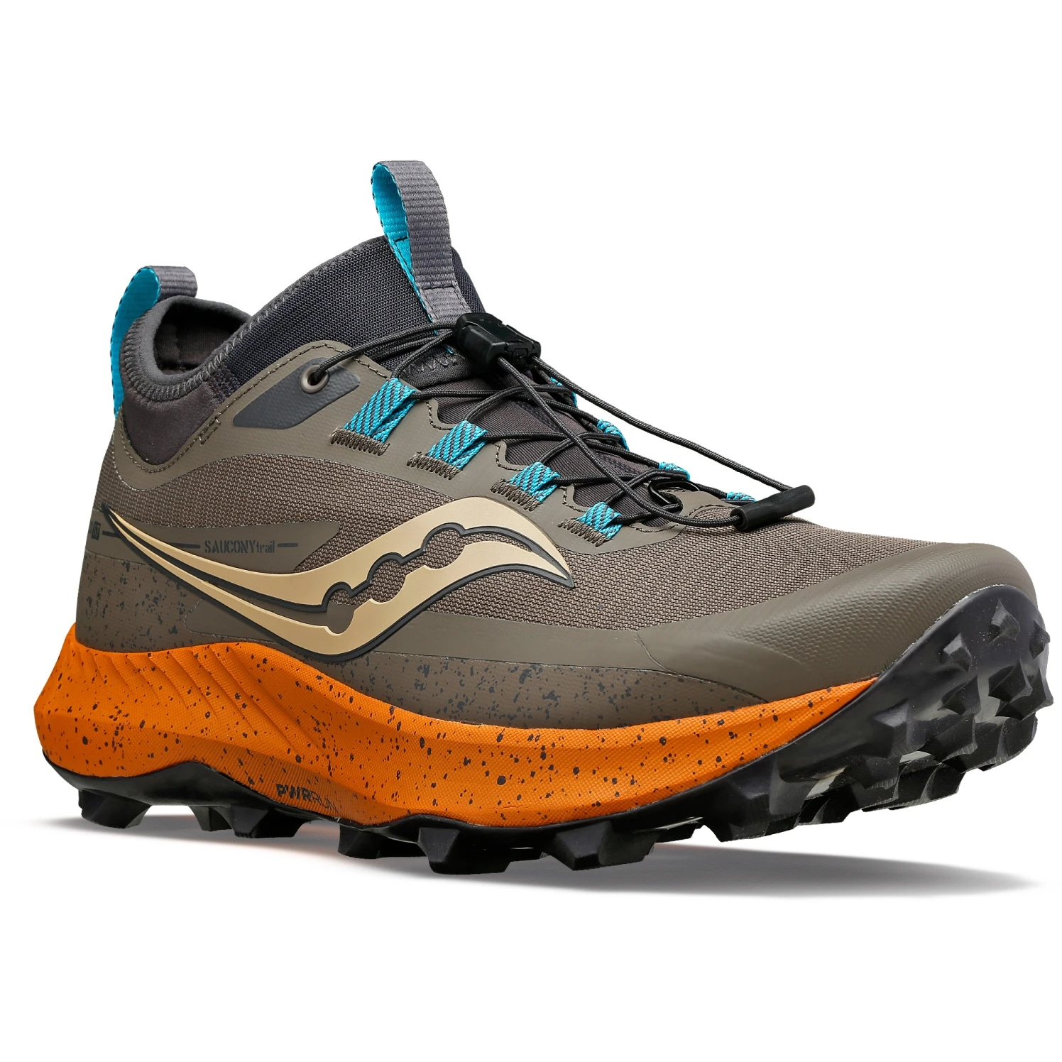 Saucony Peregrine 13 ST Hardloopschoenen - Umber/basalt 7 Saucony Peregrine 13 ST Hardloopschoenen - Umber/basalt - Afbeelding 5