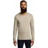 Saucony Peregrine Merino Shirt Met Lange Mouwen - Coffee Heather -Saucony saucony peregrine merino long sleeve shirt coffee heather 1 1551844