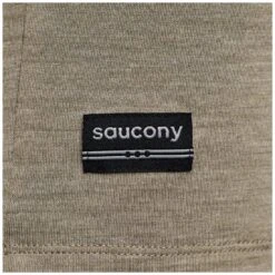 Saucony Peregrine Merino Shirt Met Lange Mouwen - Coffee Heather -Saucony saucony peregrine merino long sleeve shirt coffee heather 5 1551847