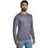 Saucony Peregrine Merino Shirt Met Lange Mouwen - Murk Heather -Saucony saucony peregrine merino long sleeve shirt murk heather 1 1551838